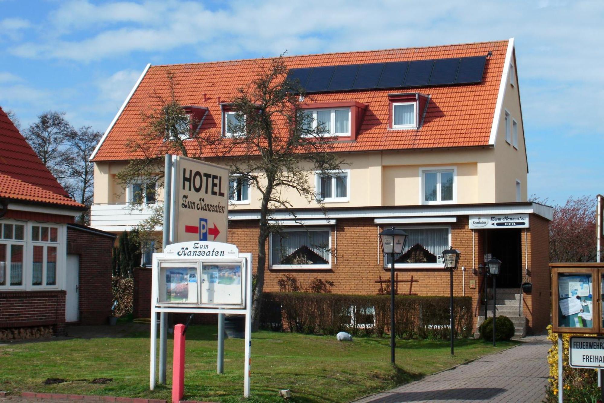Zum Hanseaten Borkum Exteriör bild